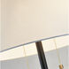 Canada 60.5 inch 100.00 watt Antique Brass/Black Floor Lamp Portable Light